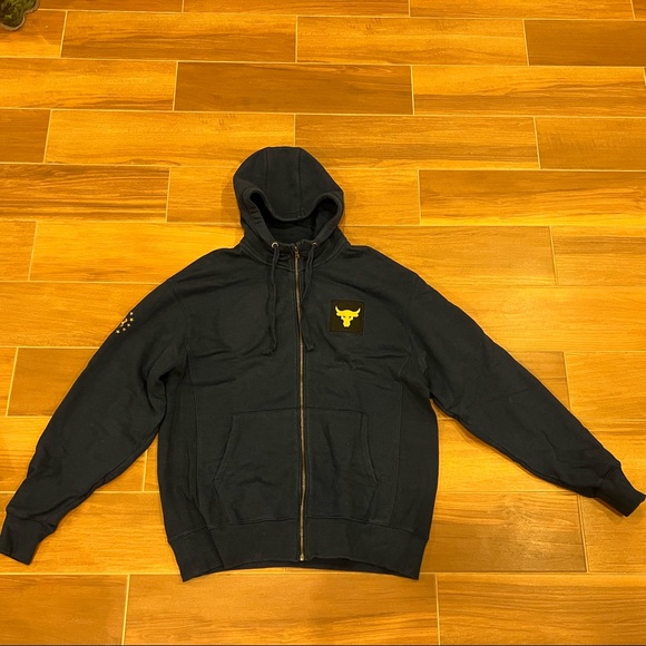 Under Armour Other - Mens Under Armour Freedom Project Rock Full Zip Hoodie Veterans Day Size Large